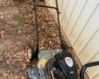 		
#188	Craftman 550 series 5.5 push mower  as is	 $20.00 			
