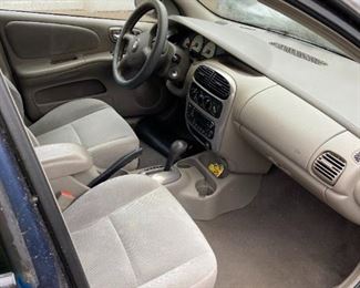 2001 Plymouth Neon blue with gray leather interior. 82032 miles, new battery but is not running.  WE WILL TAKE OFFERS UNTIL FRIDAY AT NOON.