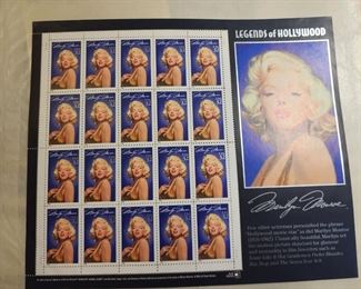 Marilyn Monroe stamps
