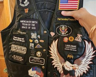leather biker vests, we have 4