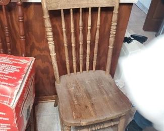 (4) vintage chairs