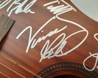 Country Western Rock N Rolls Memorabilia Johnny Cash Vince Gill Signed Guitar Beatles John Lennon Paul MCCartney Ringo Star