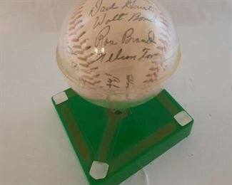 1965 Astros Signed Baseball