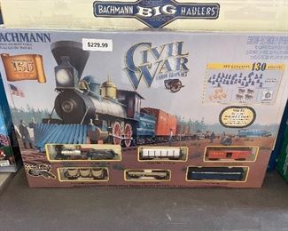 Civil War train set