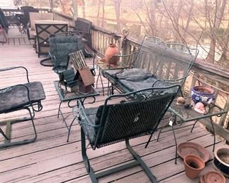 More patio furniture