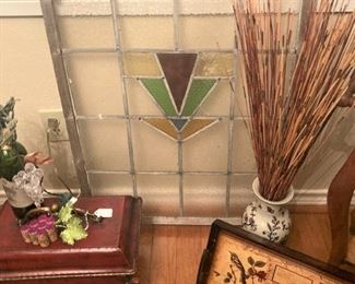 Antique stained glass