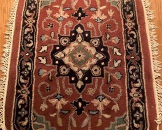 Small oval rug