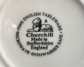Churchill - fine English tableware from Staffordshire England