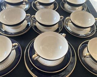 41 pieces of "Ambassador" china