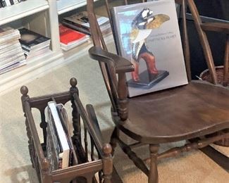 Perfect rocker for the reading nook