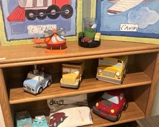 Child's bathroom décor 