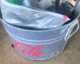 Coca Cola galvanized tug