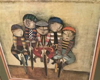  "Tour de France" - Reproduction Art Poster