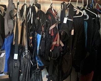 Brief cases and backpacks