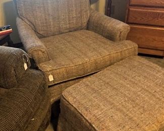Chair & ottoman