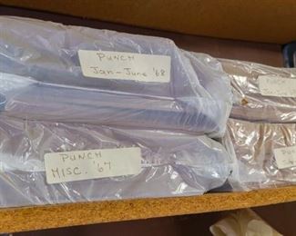 Vintage Punch magazines