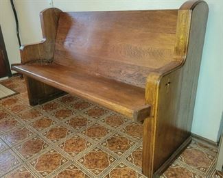 Church pew
