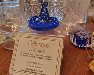 Caithness Starlight art glass