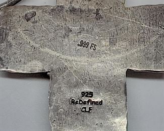 Sterling and copper cross