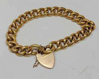 gold bracelet