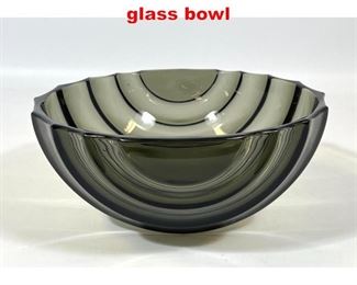 Lot 46 Early AD Copier Leerdam glass bowl