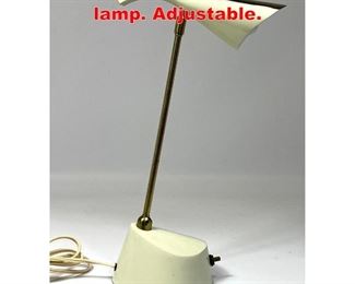 Lot 52 Laurel adjustable pivot desk lamp. Adjustable. 