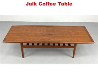 Lot 77 Danish Modern Teak Grete Jalk Coffee Table 