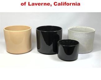 Lot 99 Planters by Gainey Ceramics of Laverne, California