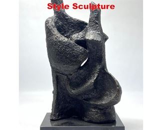 Lot 186 Henry Moore Style Sculpture