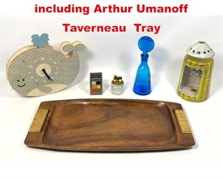 Lot 192 Raymor Italian Pottery Lot including Arthur Umanoff Taverneau Tray