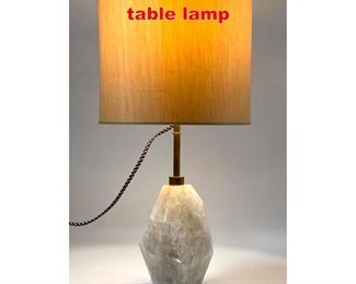 Lot 194 Kelly Wearstler onyx table lamp