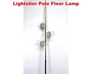 Lot 263 Mid Century Modern Lightolier Pole Floor Lamp