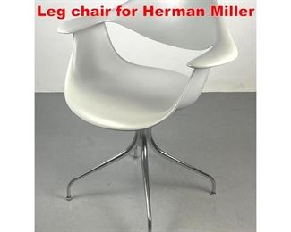 Lot 619 George Nelson DAF Swag Leg chair for Herman Miller