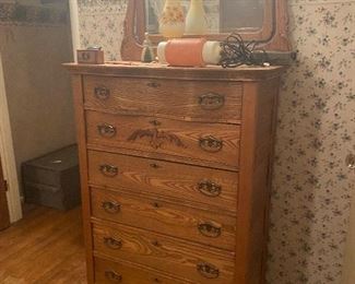 Antique highboy/Chest of  drawers