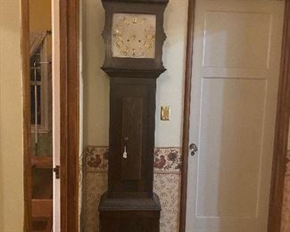 Antique grandfather clock