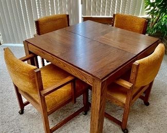 Midcentury Bernhardt table and chairs