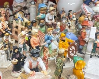 DOZENS OF VINTAGE FIGURINES!