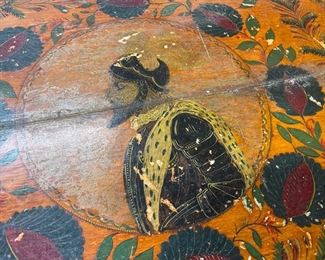 CLOSE-UP OF HAND PAINTED CONQUISTADOR...