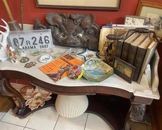 COOL ZANE GREY COMICS, OLD BOOKS, SAMURAI HAND CARVED DIETY 100'S OF YEARS OLD & MORE!