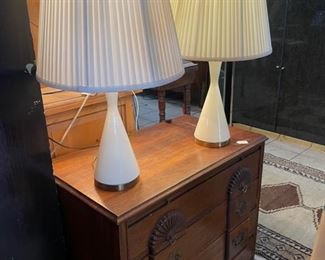 VERY NICE DESIGNER MID-CENTURY TABLE LAMPS!