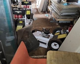 Commercial bush hog, more walk in coolers walls