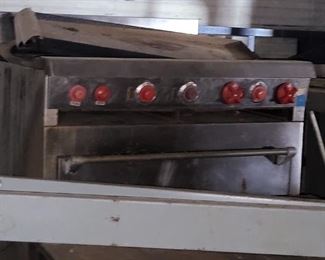 Industrial gas stove