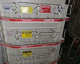 Magazine display rack