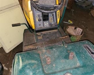 One of 2 project riding mowers