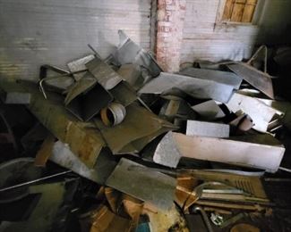 Pile of scrap metal