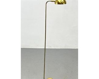 Lot 721 Robert Sonneman brass floor lamp