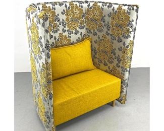 Lot 1011 Decorator Naughtone High Curved Back Lounge Chair