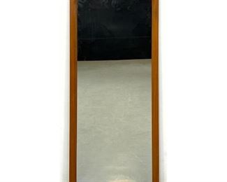 Lot 1065 Kai Kristiansen for Aksel Kjersgaard Teak Frame Wall Mirror 