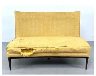 Lot 1105 Paul McCobb for Custom Craft Armless Sofa Couch. 