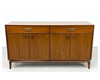 Lot 1160 RED LION American Modern Credenza Sideboard Modernist. 